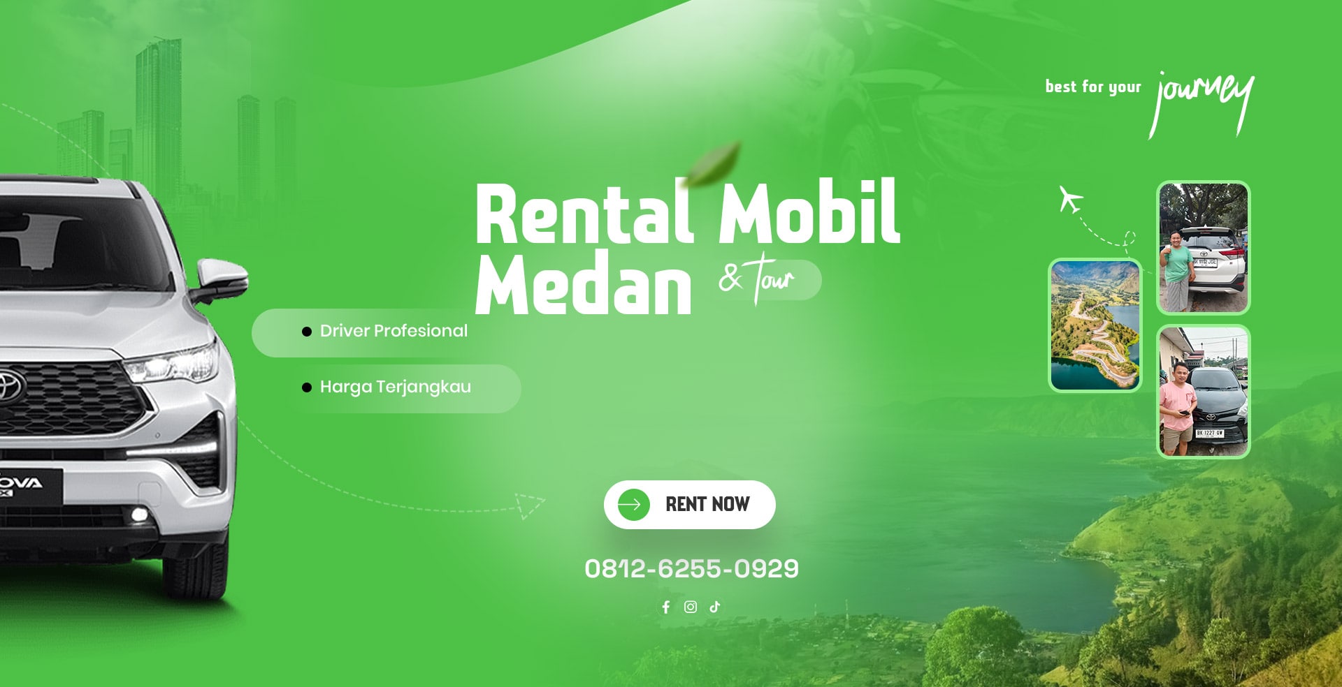 Rental mobil lepas kunci Medan