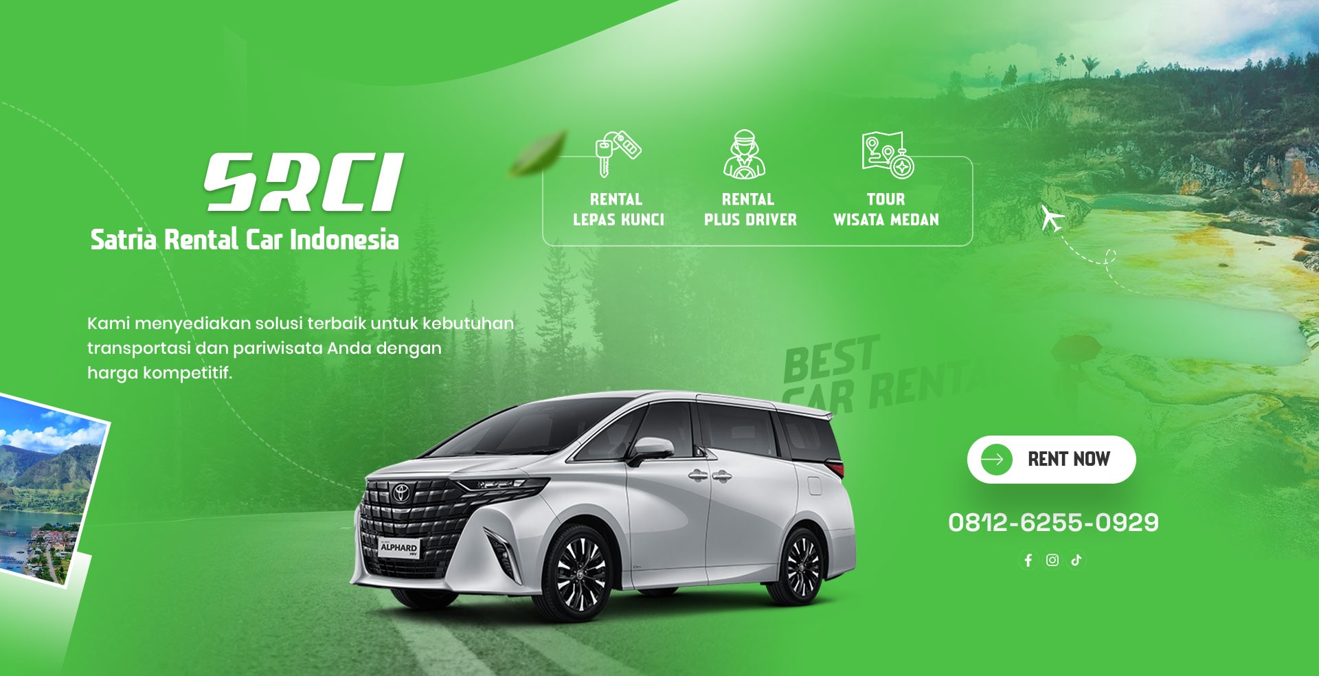 Rental mobil lepas kunci Medan